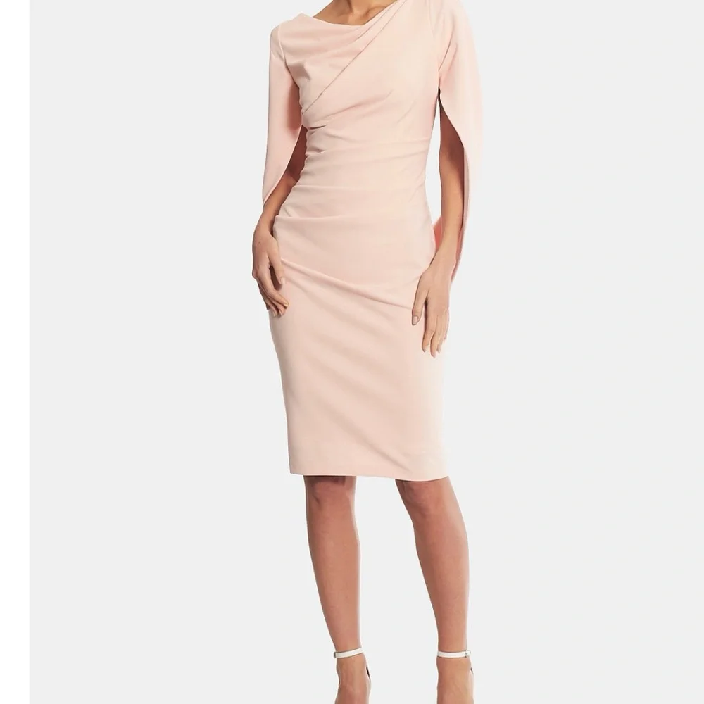 Betsy & Adam Pink Midi Dress - Picture 1 of 9